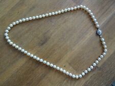 Perlenkette echt verschluss gebraucht kaufen  Süchteln