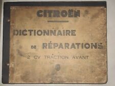 Dictionnaire réparation citro d'occasion  Annecy