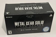Sony PSP Metal Gear Solid Peace Walker Big Boss Pack Paquete Nuevo Caja Abierta COMO NUEVO, usado segunda mano  Embacar hacia Argentina