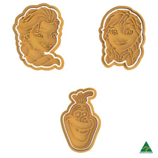 Conjunto de carimbo e cortador de biscoitos Frozen Character comprar usado  Enviando para Brazil