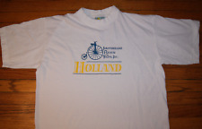 Camiseta Vintage Anos 90 International Bicycle Tours Inc. HOLANDA Grande Bicicleta de Estrada comprar usado  Enviando para Brazil