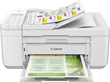 Impresora todo en uno de inyección de tinta a color Canon PIXMA TR4720 - blanca segunda mano  Embacar hacia Argentina
