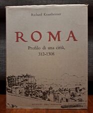 Krautheimer roma una usato  Roma