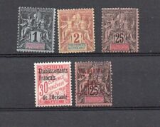 Vieux timbres oceanie d'occasion  Fouesnant