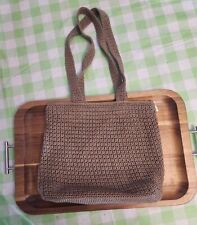 Sak crocheted brown for sale  New Lexington