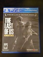 The Last of Us Remastered (PlayStation 4, 2014) PS4 EN CAJA obra de arte completa daño segunda mano  Embacar hacia Mexico