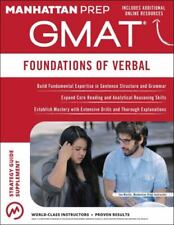 Gmat foundations verbal for sale  Houston
