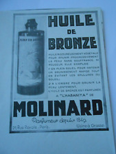Publicité 1931 huile d'occasion  Bourgoin-Jallieu