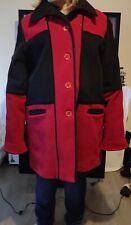 Manteau rouge noir d'occasion  Pacy-sur-Eure