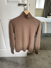 Cos brown cashmere for sale  BASINGSTOKE