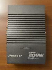Pioneer GM-X262 Bridgeable 2-Channel Power Amplifier 80W x 2/200W x1 MAX +cables for sale  Shipping to South Africa