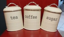 tea coffee sugar set for sale  LYDNEY