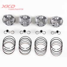 2.4L Pistons and Rings Kit Oversize +0.5 Fit For Buick Chevrolet Equinox GMC, used for sale  Shipping to South Africa