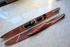 Vintage O'Brien Competition 70 Wood Water Ski w/ Case / Metal Fin for sale  Granite Bay