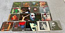 LOTE DE 17 CD MARILYN MANSON! Spooky Kids Choklit Cows CD/DVD, Imperador Pálido, MAIS! comprar usado  Enviando para Brazil