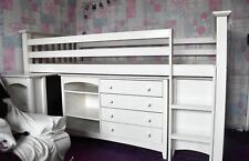 Children white bunk for sale  ASHBY-DE-LA-ZOUCH