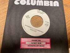 Fatboy Slim Praise You / The Rockafeller Skank 7" 45 rpm EX com tira rasgada jukebox, usado comprar usado  Enviando para Brazil
