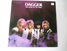 DAGGER -Not Afraid Of The Night 1985 Original Attic Records Vinil Heavy Metal LP, usado comprar usado  Enviando para Brazil