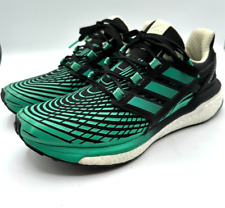 Tênis de corrida Adidas Energy Boost verde preto masculino (tamanho 9.5), usado comprar usado  Enviando para Brazil