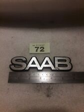 saab boot badge for sale  DAGENHAM