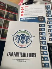 Epic paintball events for sale  LONDON