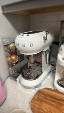 SMEG Retro Style Aesthetic Espresso Coffee Machine - White (ECF01WHUS), used for sale  Shipping to South Africa
