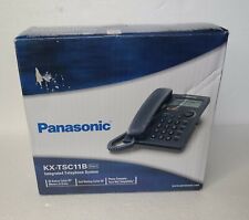 Teléfono estándar integrado Panasonic KX-TSC11B identificador de llamadas con cable llamada en espera  segunda mano  Embacar hacia Argentina