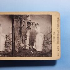 Victorian fashion stereoview for sale  TELFORD