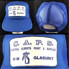 Vtg Glasurit Mesh Trucker Snapback Hat Central Alberta Paint Supplies Patch Cap for sale  Shipping to South Africa