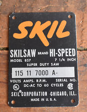 Vintage skil skilsaw for sale  West Union