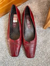 Caprice red leather for sale  BALLYMENA