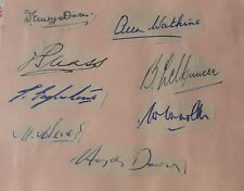 Glamorgan cricket signatures for sale  UK