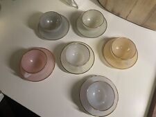 Pastel arcopal cups for sale  LIVERPOOL