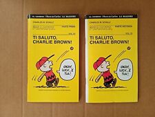 Schulz saluto charlie usato  Poggibonsi