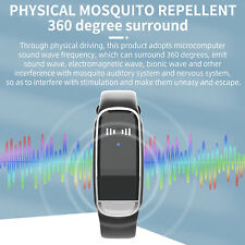 Pulseira anti mosquitos ultrassônica repelente de insetos pulseira anti insetos USB, usado comprar usado  Enviando para Brazil