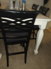 solid wood table 8 chairs for sale  Tampa