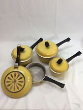 Vintage Club 8 Piece Cookware Set Original Starburst E for sale  Shipping to South Africa
