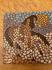 Vintage Horse by Fred Harvey Krit Decoratve Art Tile/Trivit Signed  for sale  Shipping to South Africa