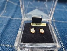 Opal post earrings for sale  NORWICH