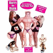 Inflatable Man Harry the Hunk 5ft blow up doll Hen Party Bride Bridesmaid for sale  Shipping to South Africa