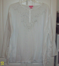 Cool white embroidered for sale  Saint Louis