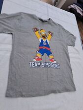 Simpsons tshirt size for sale  WALLASEY