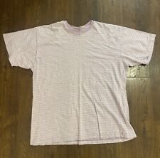 Usado, Camiseta listrada vintage Gap tamanho XL roxa cinza masculina algodão em excelente estado usado comprar usado  Enviando para Brazil