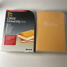 Microsoft Office University 2010 PC DVD-ROM Windows, używany na sprzedaż  Wysyłka do Poland