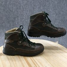 LL Bean Hiking Boots Mens 9.5 M Cresta Vibram Gore Tex Air 8000 Brown Leather for sale  Shipping to South Africa