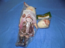 Fibre Craft Father Christmas with Book & Santa Claus Head "Heritage". Lot of 2, used for sale  Shipping to South Africa