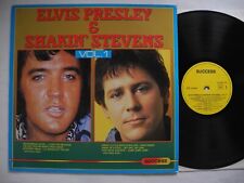 ELVIS PRESLEY & SHAKIN' STEVENS Vol. 1 LP 1986 Holland Success 207110 EX, usado comprar usado  Enviando para Brazil