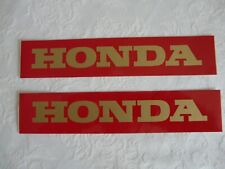 honda tank stickers for sale  HORNCHURCH