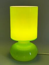 Ikea LIME GREEN Retro Vintage LYKTA Glass Lamp Mushroom Style, begagnade till salu  Toimitus osoitteeseen Sweden