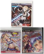 Used, (Set of 3) Lollipop Chainsaw Premium Edition No More Heroes Onechanbara Z PS3 JP for sale  Shipping to South Africa